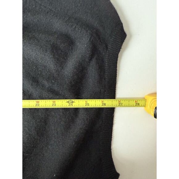 Vince Women Size Small Cashmere Sweater Black Relaxed Fit - Picture 10 of 12